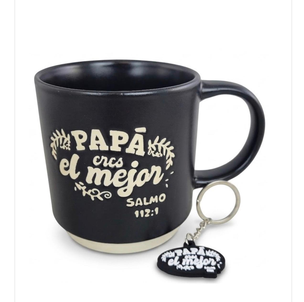 Papa Eres el Mejor - Taza y Llavero - Preventa